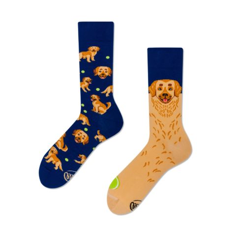 Chaussettes motifs chien