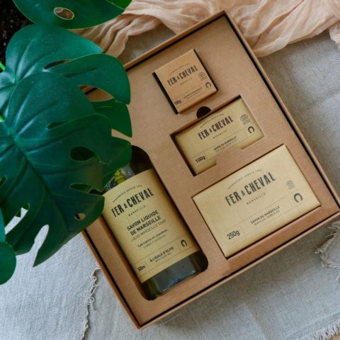 Coffret 4 savons pur olive