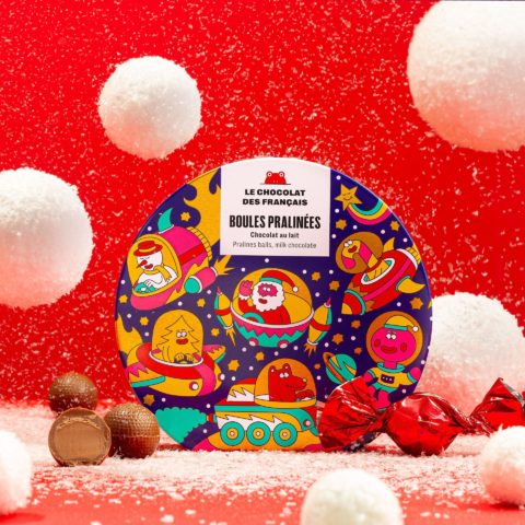 Boules pralinées de Noël