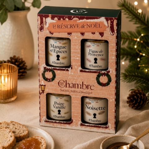 Coffret de 4 confitures de Noël 2026